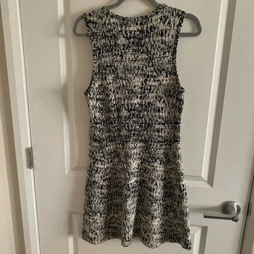 - THEORY Alancy C Sleeveless Tweedscape A-Line Dress Size Medium - Picture 8 of 14